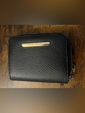 Steve Madden Black Wallet